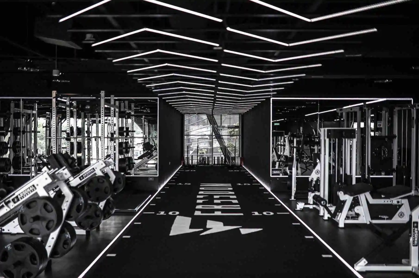 Inside Freedom Gym, Shenton Way