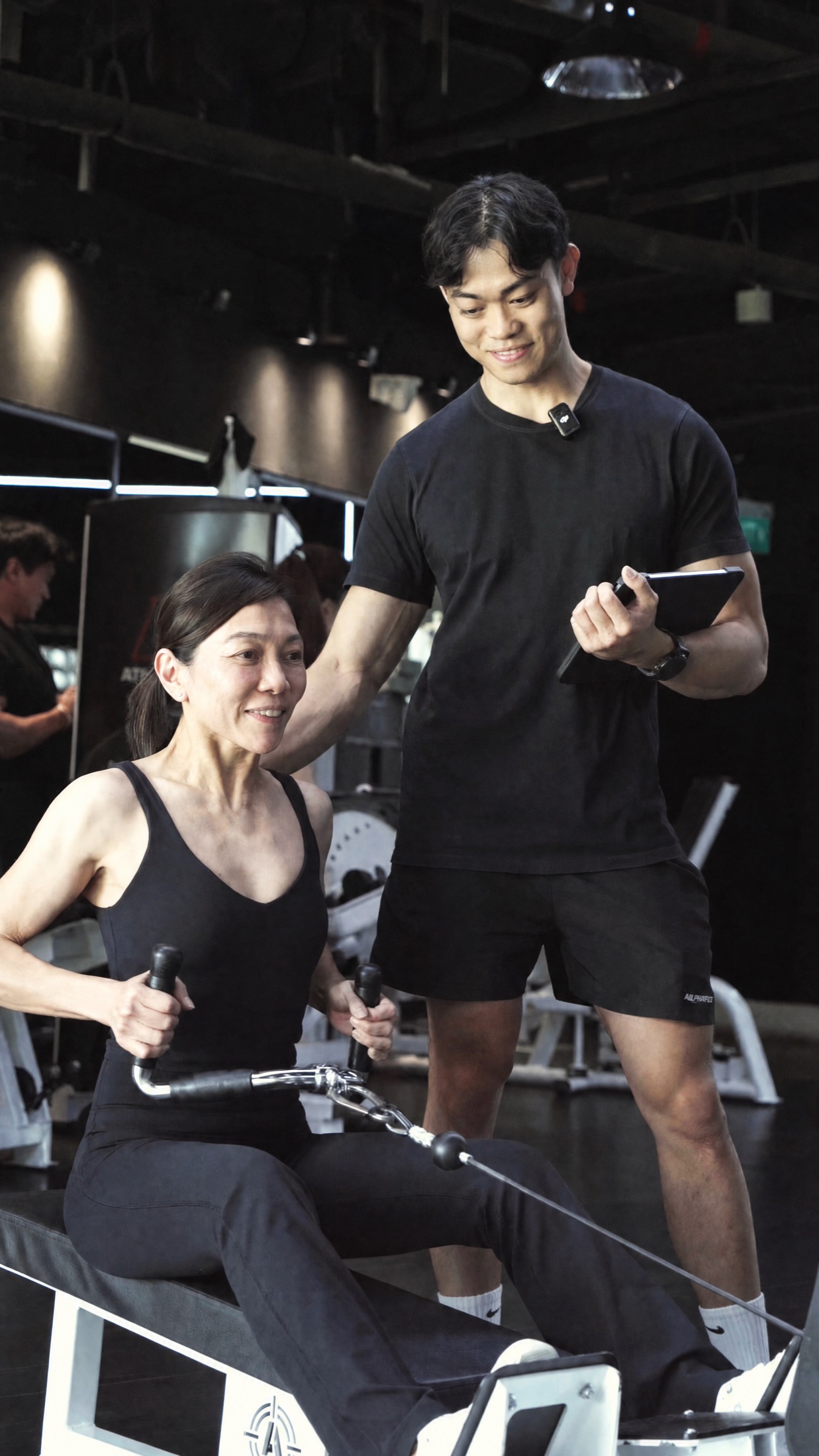 Personal training session at Freedom Gym